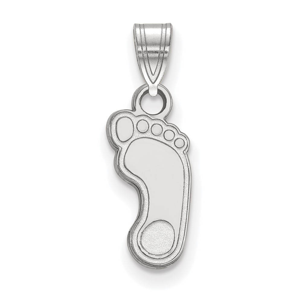 14k White Gold North Carolina Tar Heels Pendant
