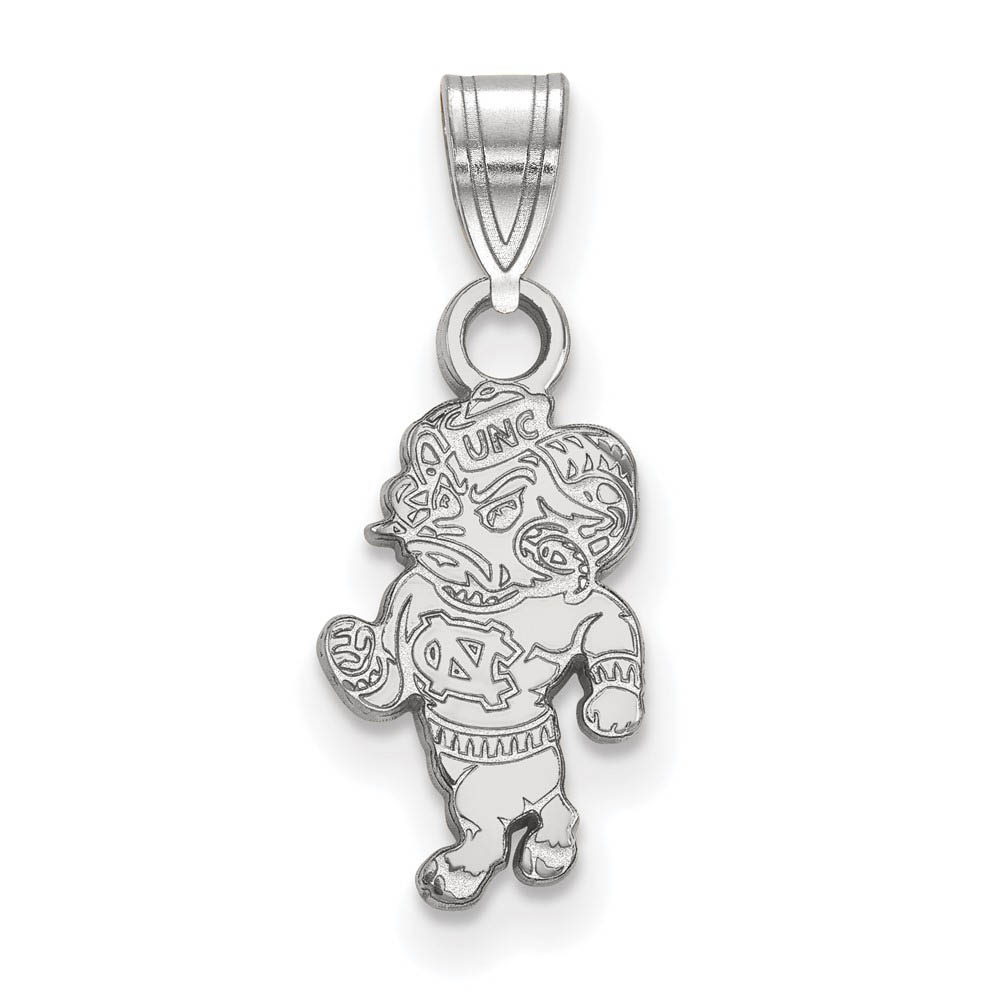 14k White Gold North Carolina Pendant