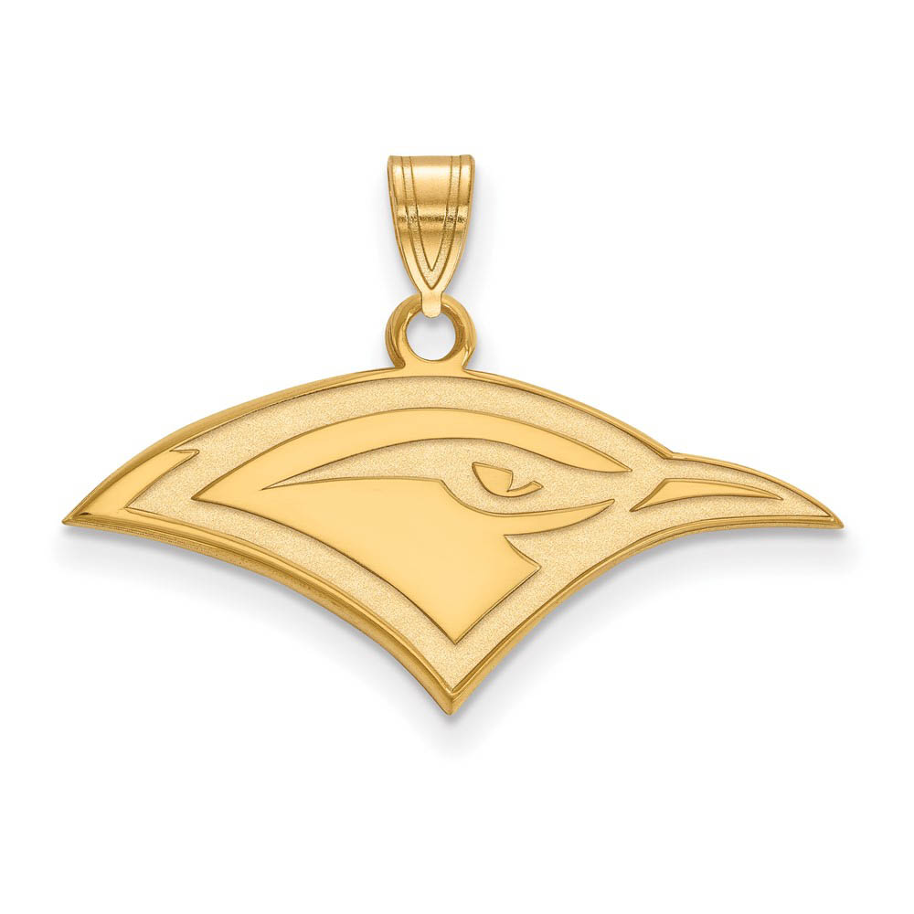 14k Gold Plate Silver U of Tennessee at Chattanooga Logo Pendant