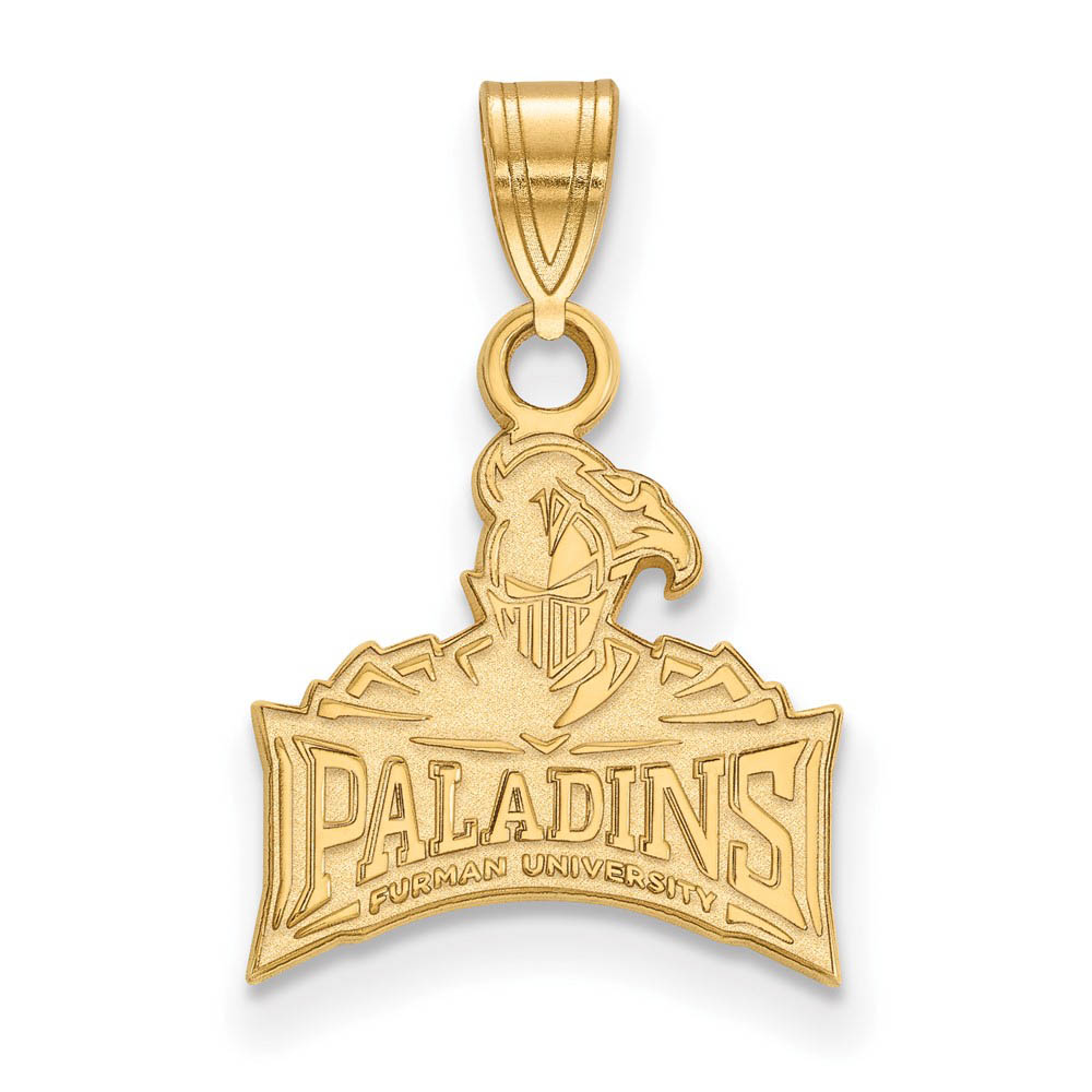 14k Gold Plated Silver Furman U Logo Pendant
