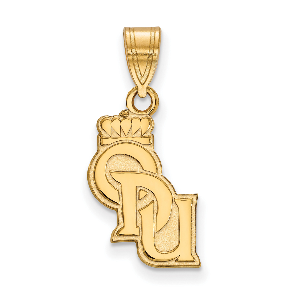 14k Gold Plated Silver Old Dominion U. Pendant