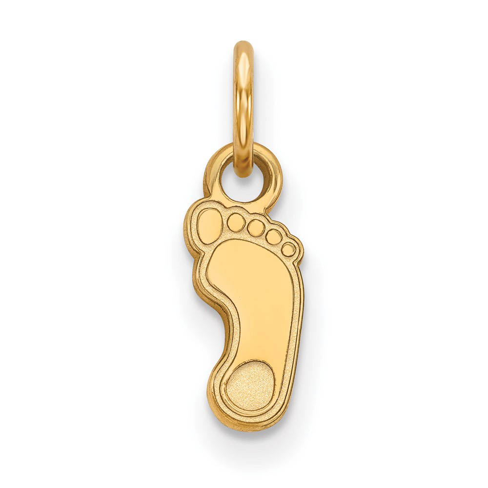 14k Gold Plated Silver North Carolina (Tiny) Charm or Pendant