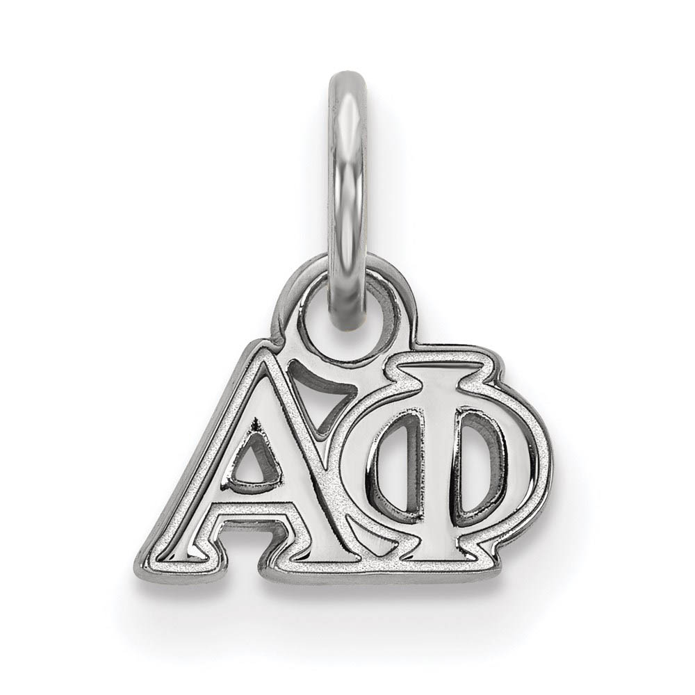Sterling Silver Alpha Phi (Tiny) Greek Letters Charm