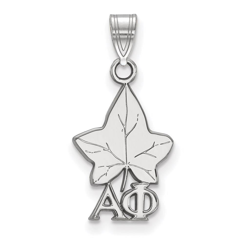 Sterling Silver Alpha Phi Pendant