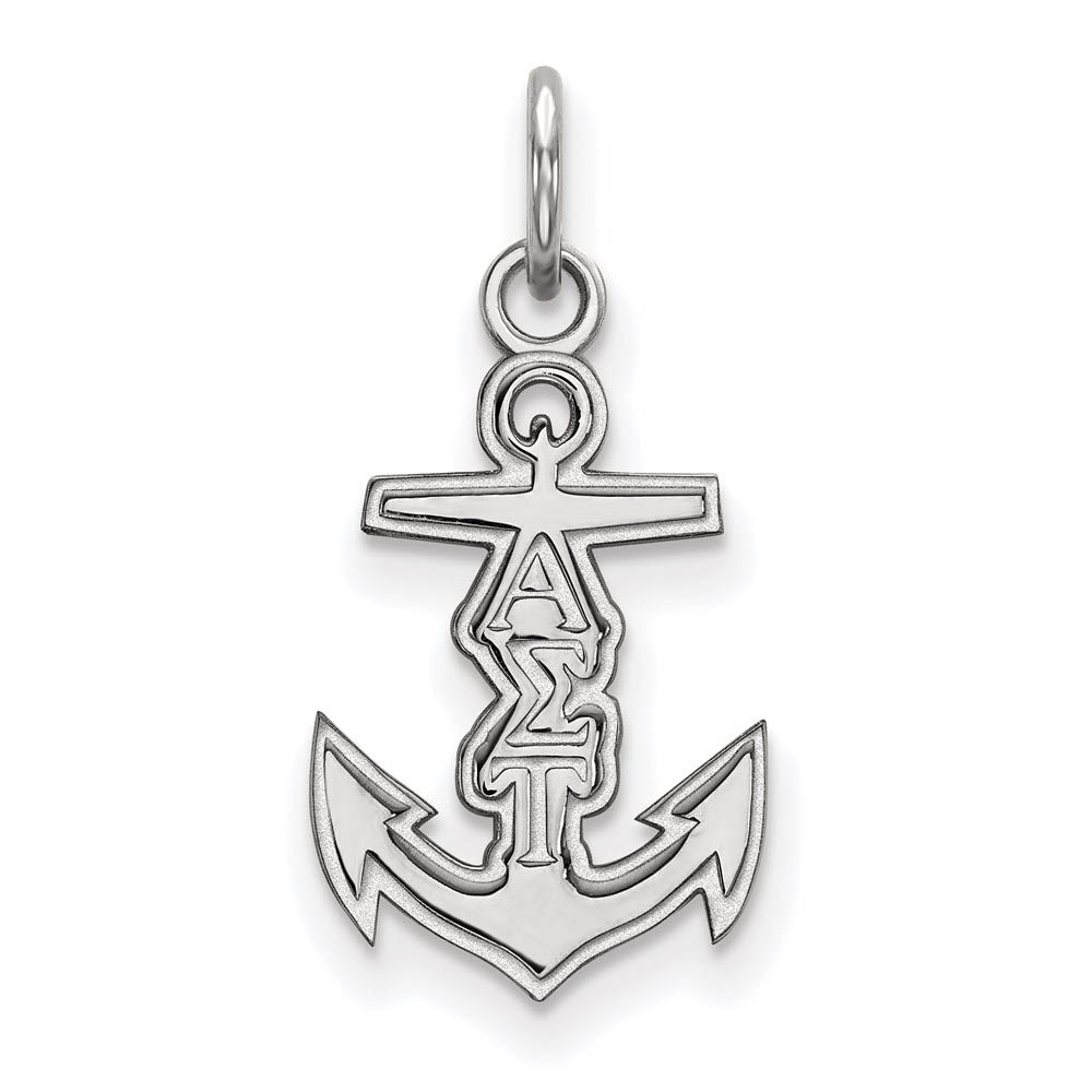 Sterling Silver Alpha Sigma Tau (Tiny) Charm or Pendant