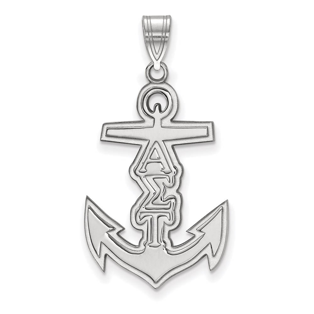 Sterling Silver Alpha Sigma Tau Pendant