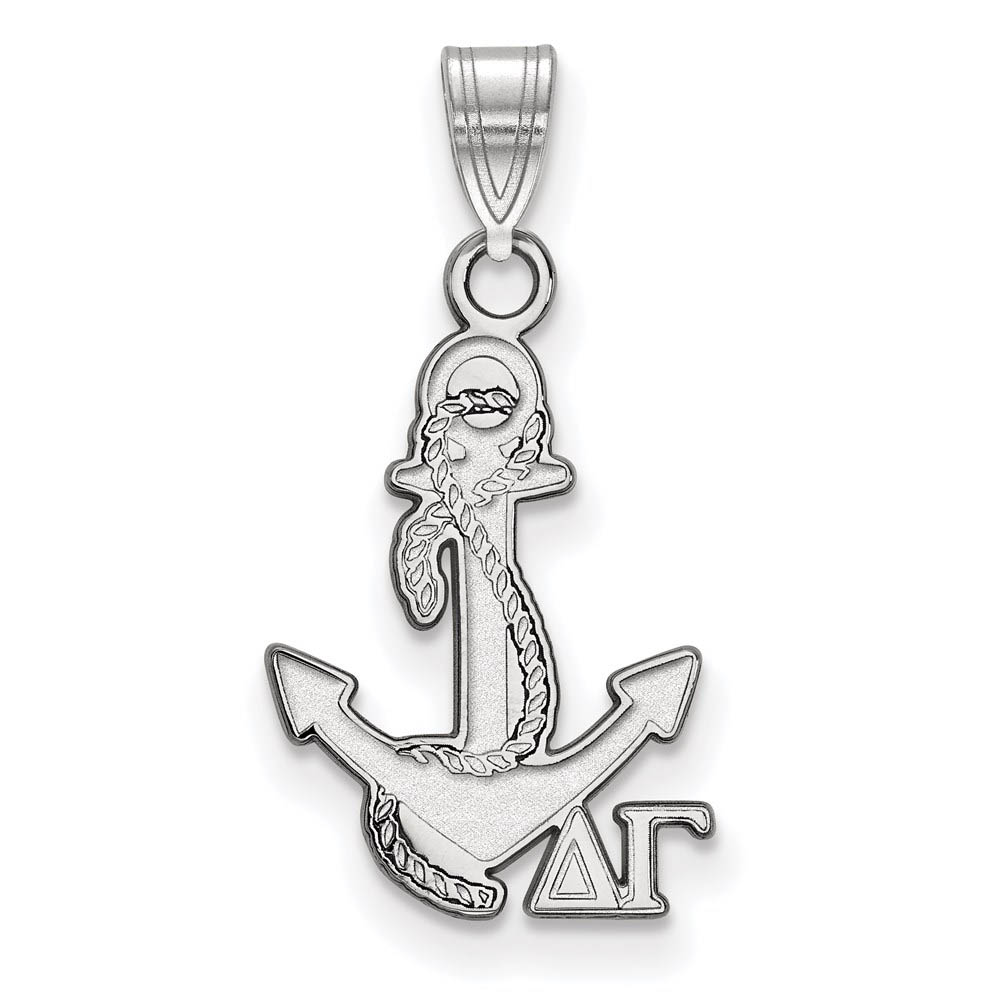 Sterling Silver Delta Gamma Pendant