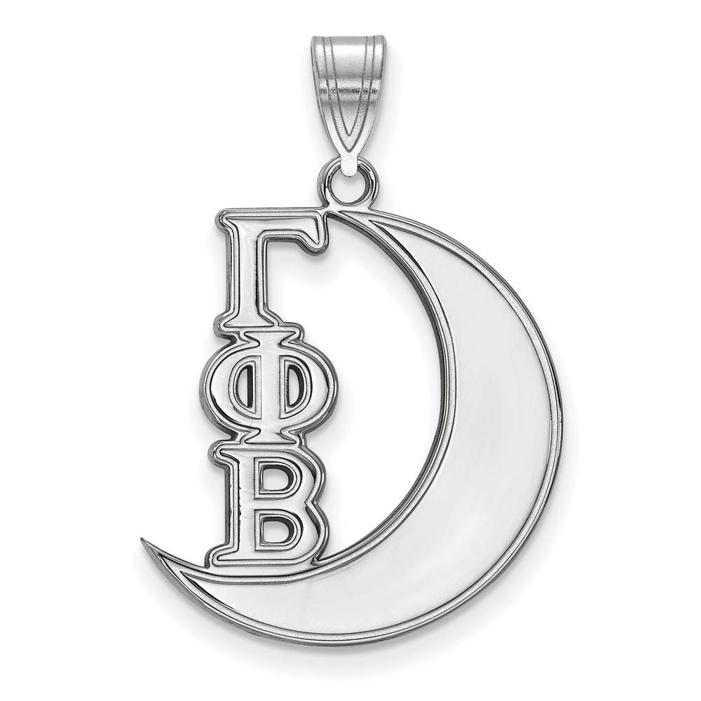 Sterling Silver Gamma Phi Beta Pendant
