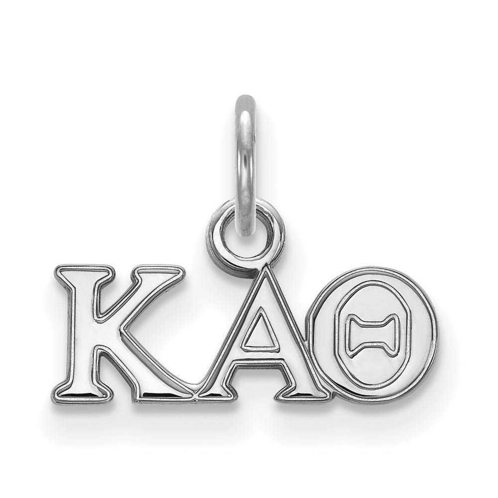 Sterling Silver Kappa Alpha Theta (Tiny) Greek Letters Charm