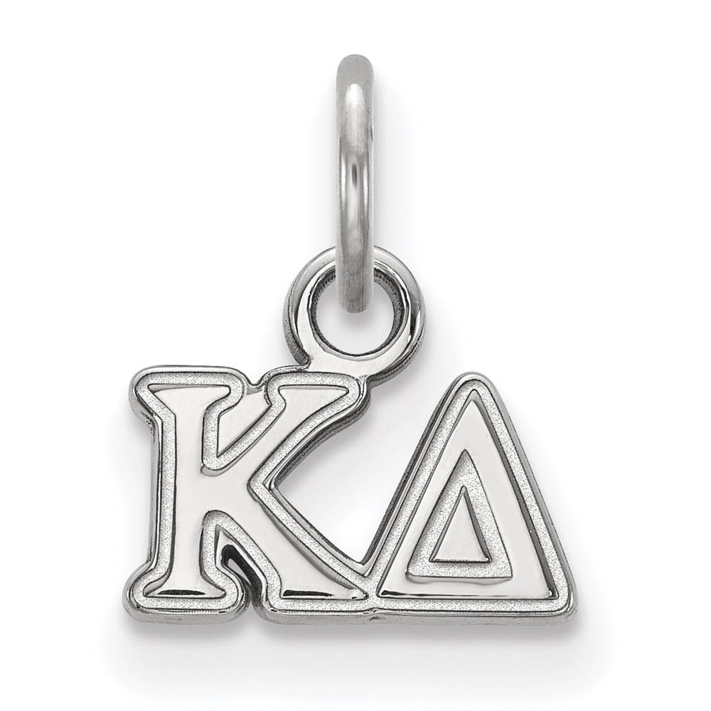 Sterling Silver Kappa Delta (Tiny) Greek Letters Charm