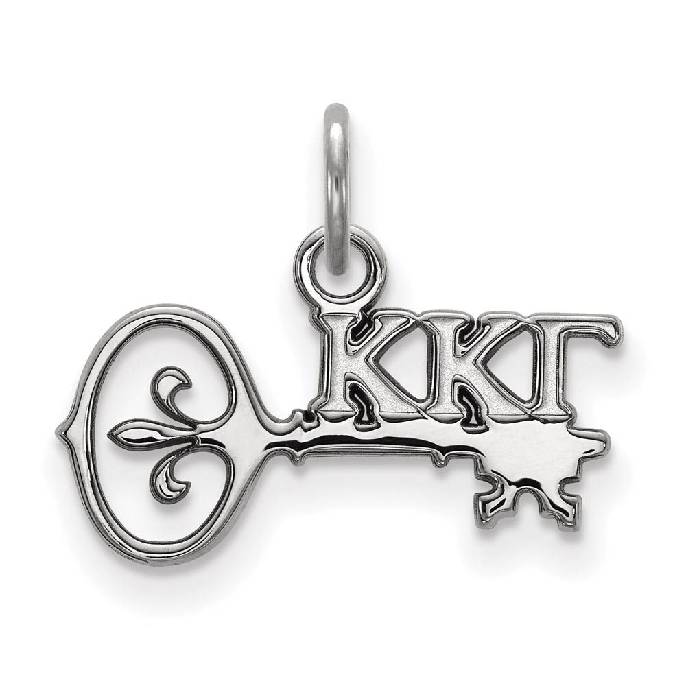 Sterling Silver Kappa Kappa Gamma (Tiny) Charm or Pendant