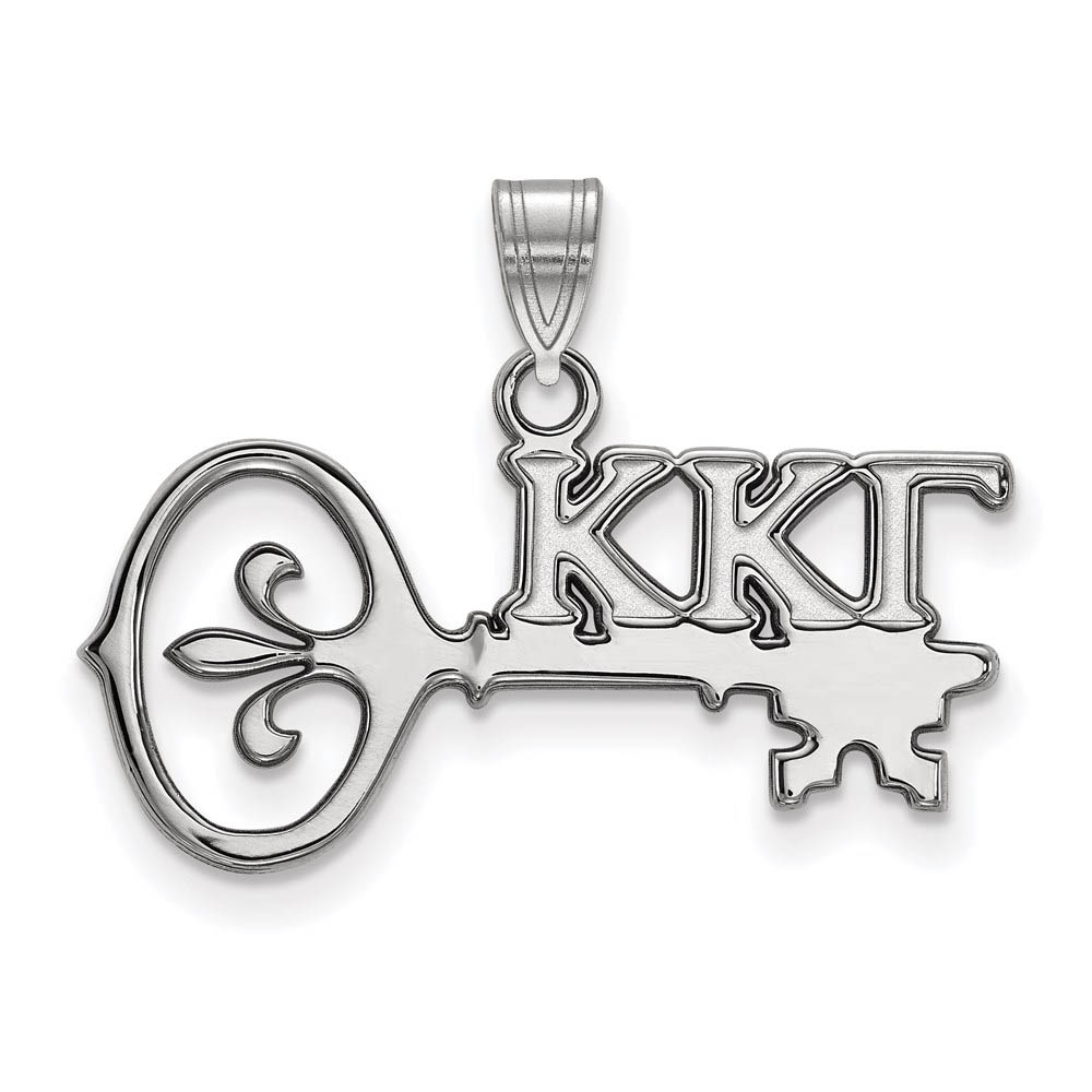 Sterling Silver Kappa Kappa Gamma Pendant