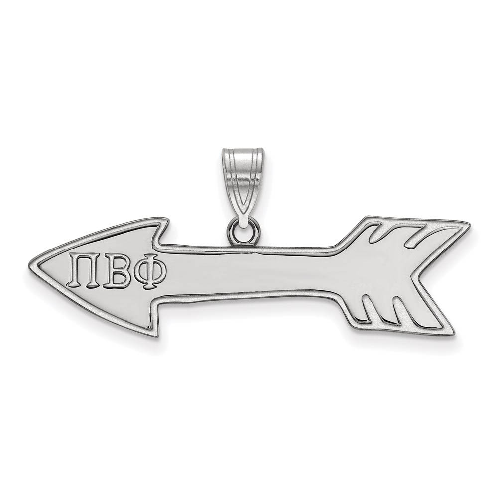 Sterling Silver Pi Beta Phi Pendant