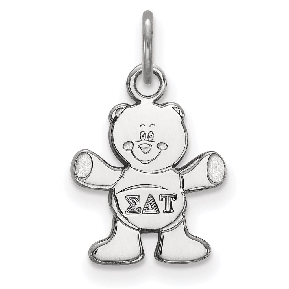 Sterling Silver Sigma Delta Tau (Tiny) Charm or Pendant