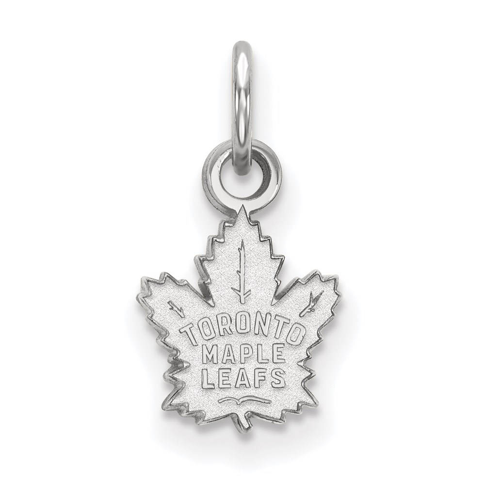 10k White Gold NHL Toronto Maple Leafs (Tiny) Charm or Pendant