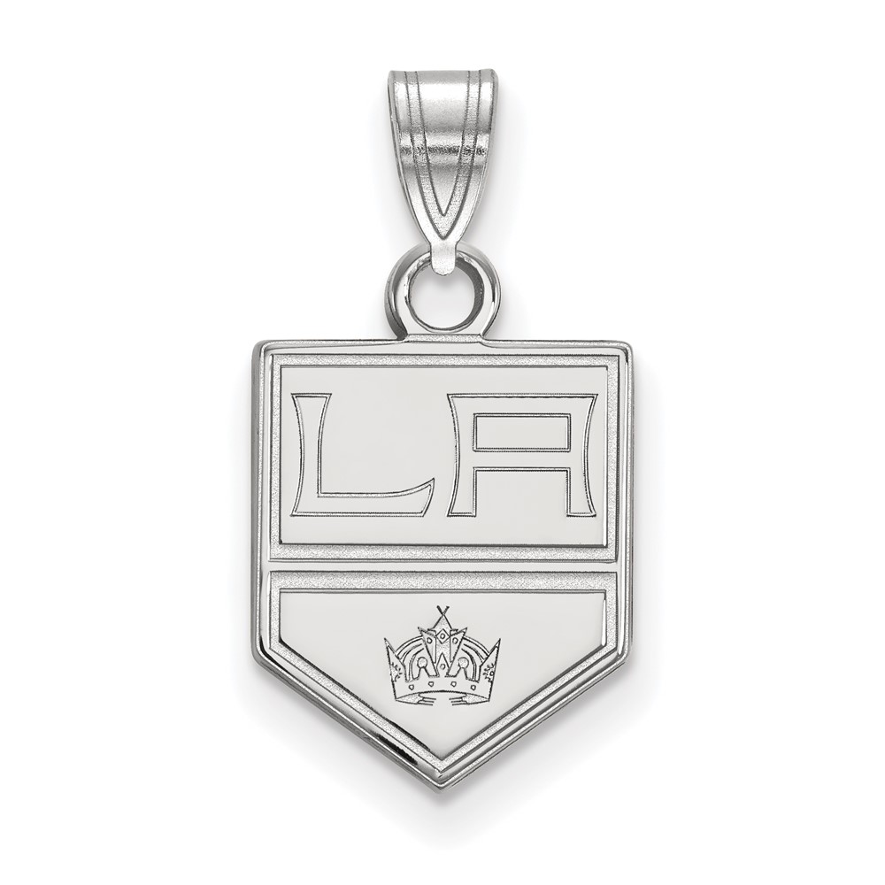 10k White Gold NHL Los Angeles Kings Pendant