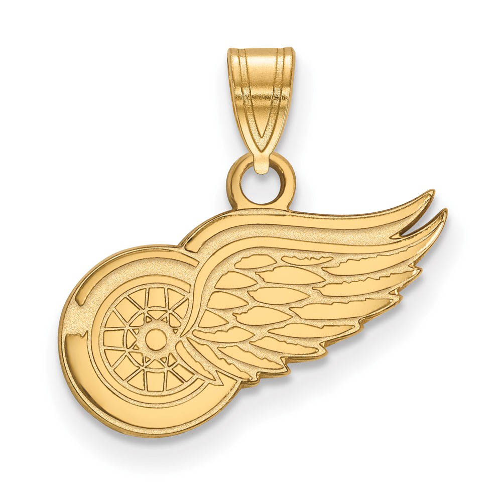 10k Yellow Gold NHL Detroit Red Wings Pendant