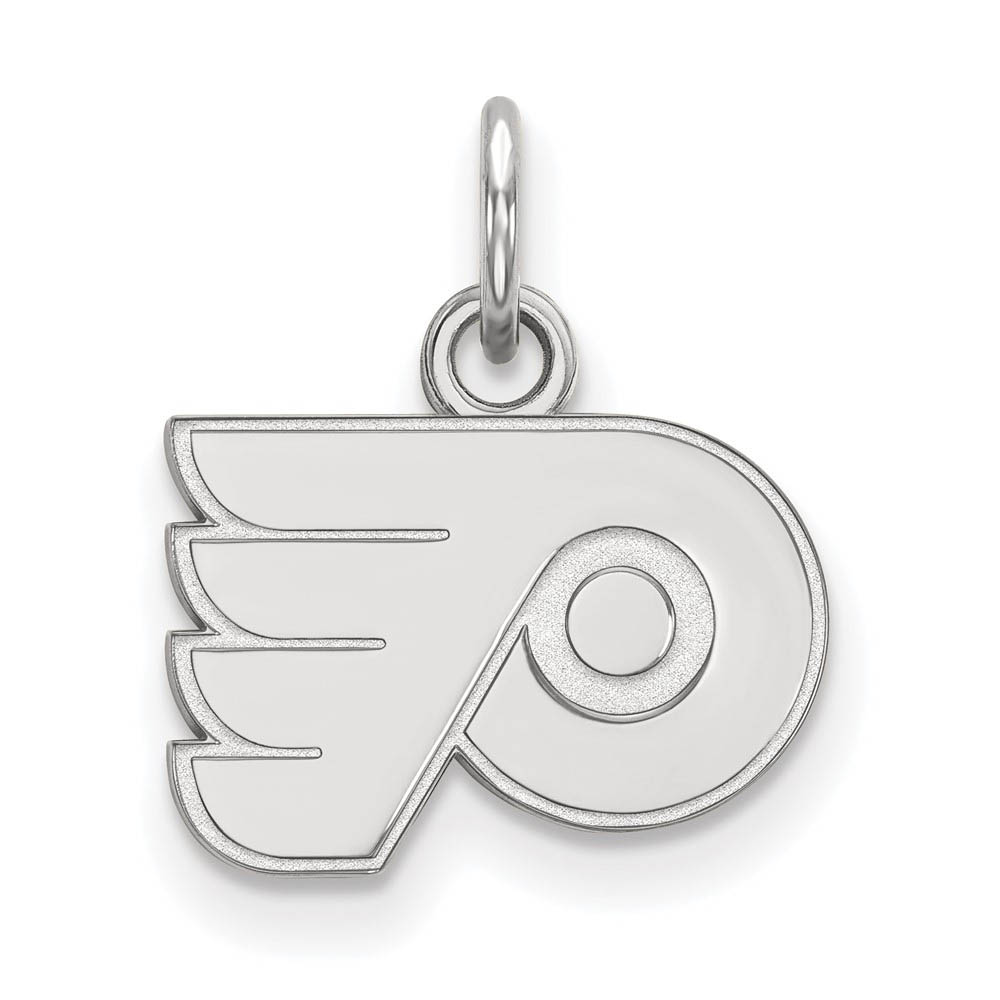 14k White Gold NHL Philadelphia Flyers (Tiny) Charm or Pendant