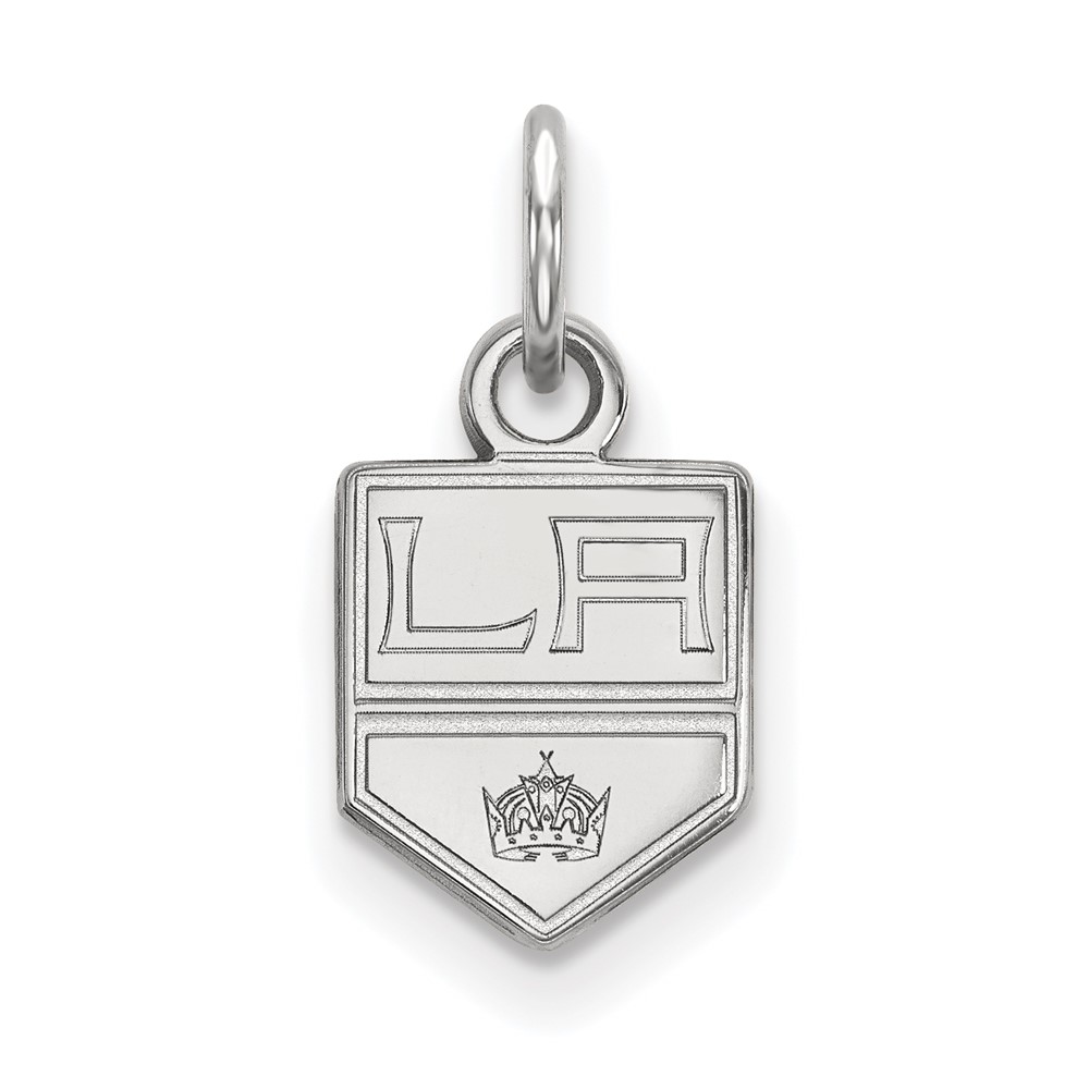 14k White Gold NHL Los Angeles Kings (Tiny) Charm or Pendant