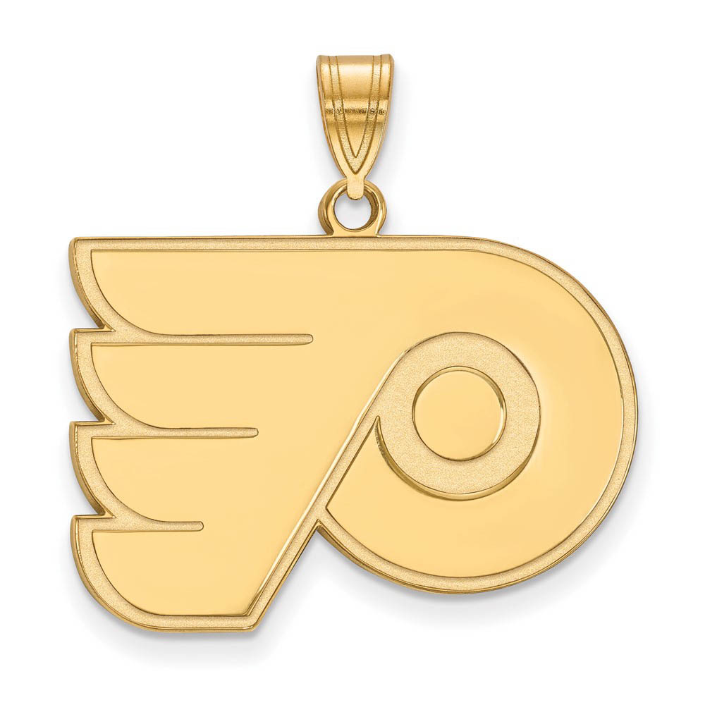 14k Yellow Gold NHL Philadelphia Flyers Pendant