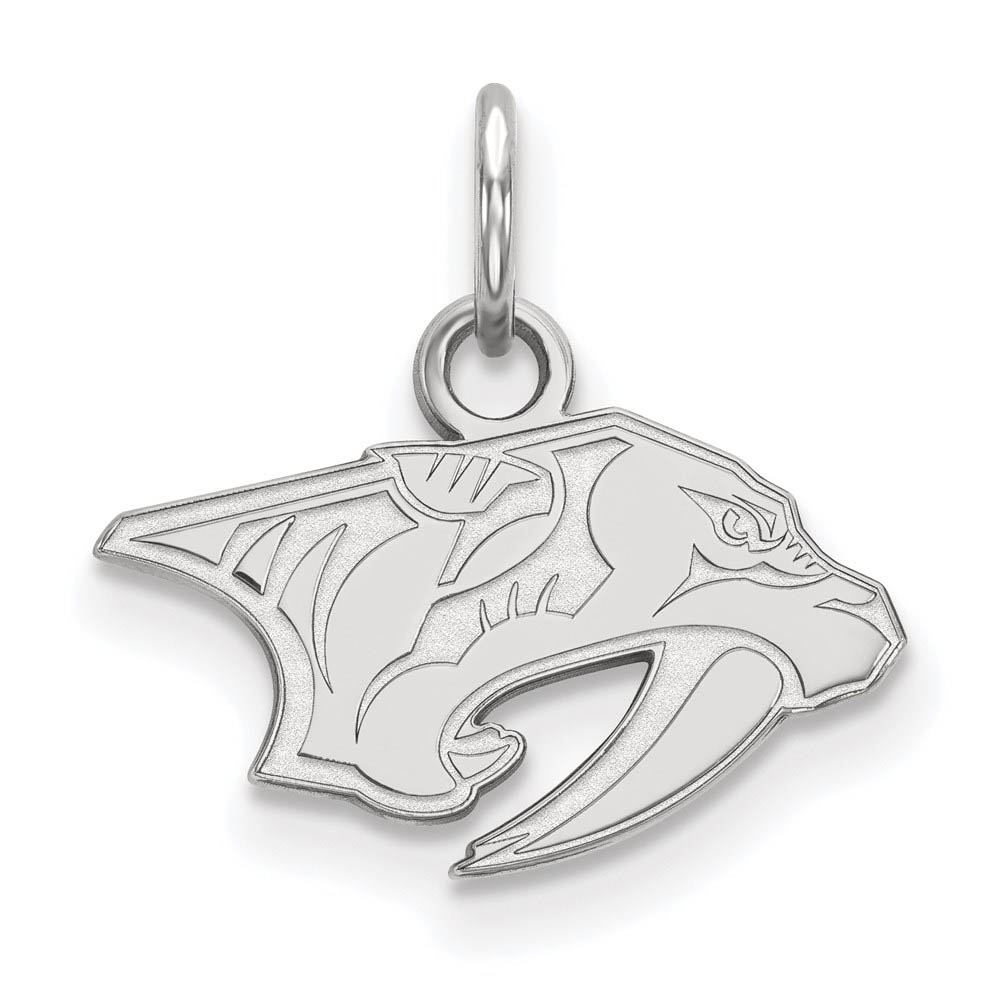 Sterling Silver NHL Nashville Predators (Tiny) Charm or Pendant