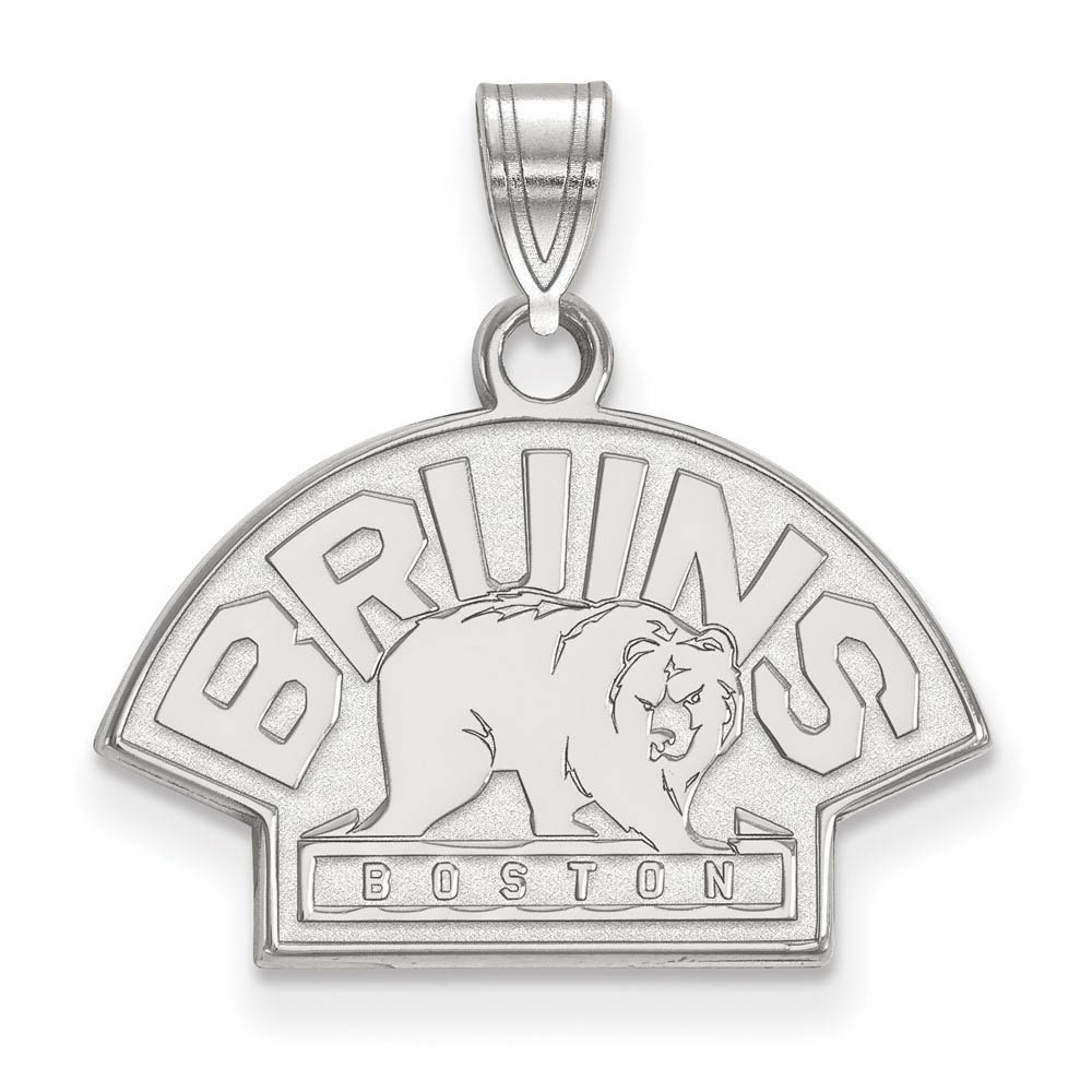 Sterling Silver NHL Boston Bruins Pendant