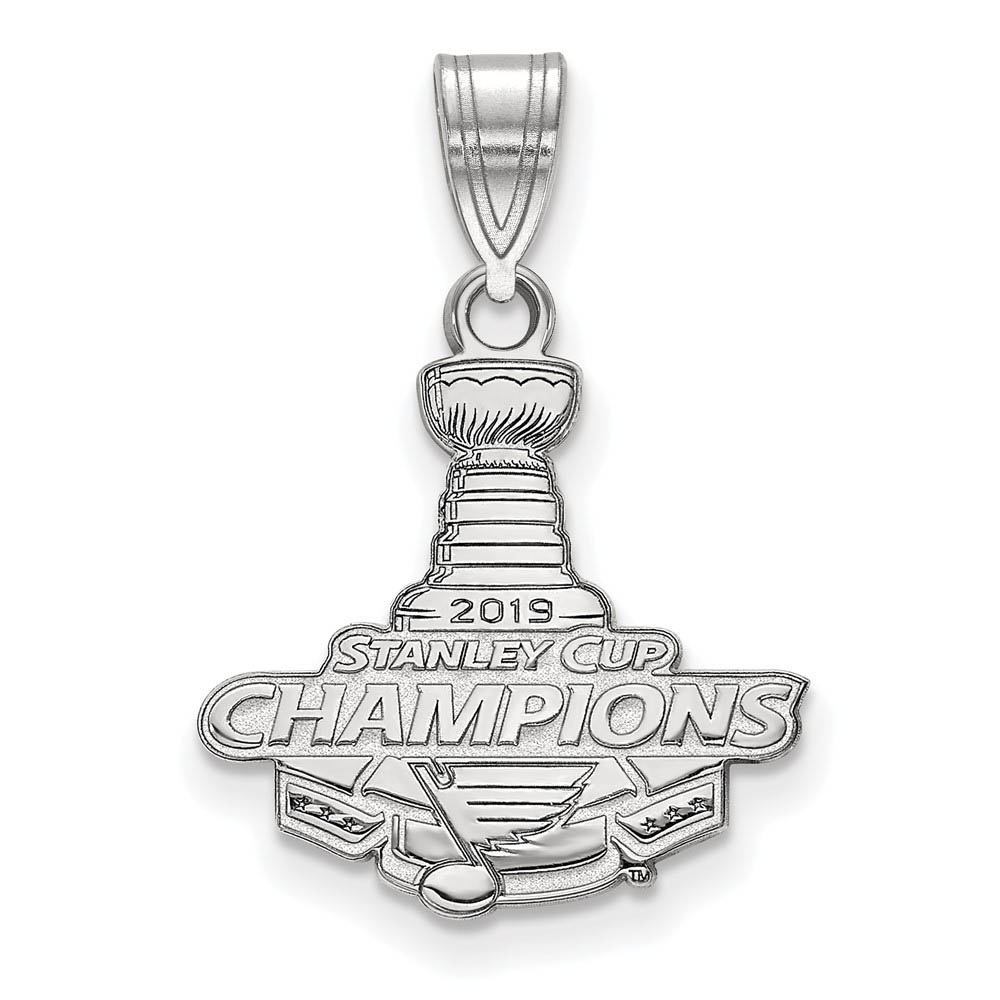 Sterling Silver 2019 Stanley Cup St. Louis Blues MD Pendant