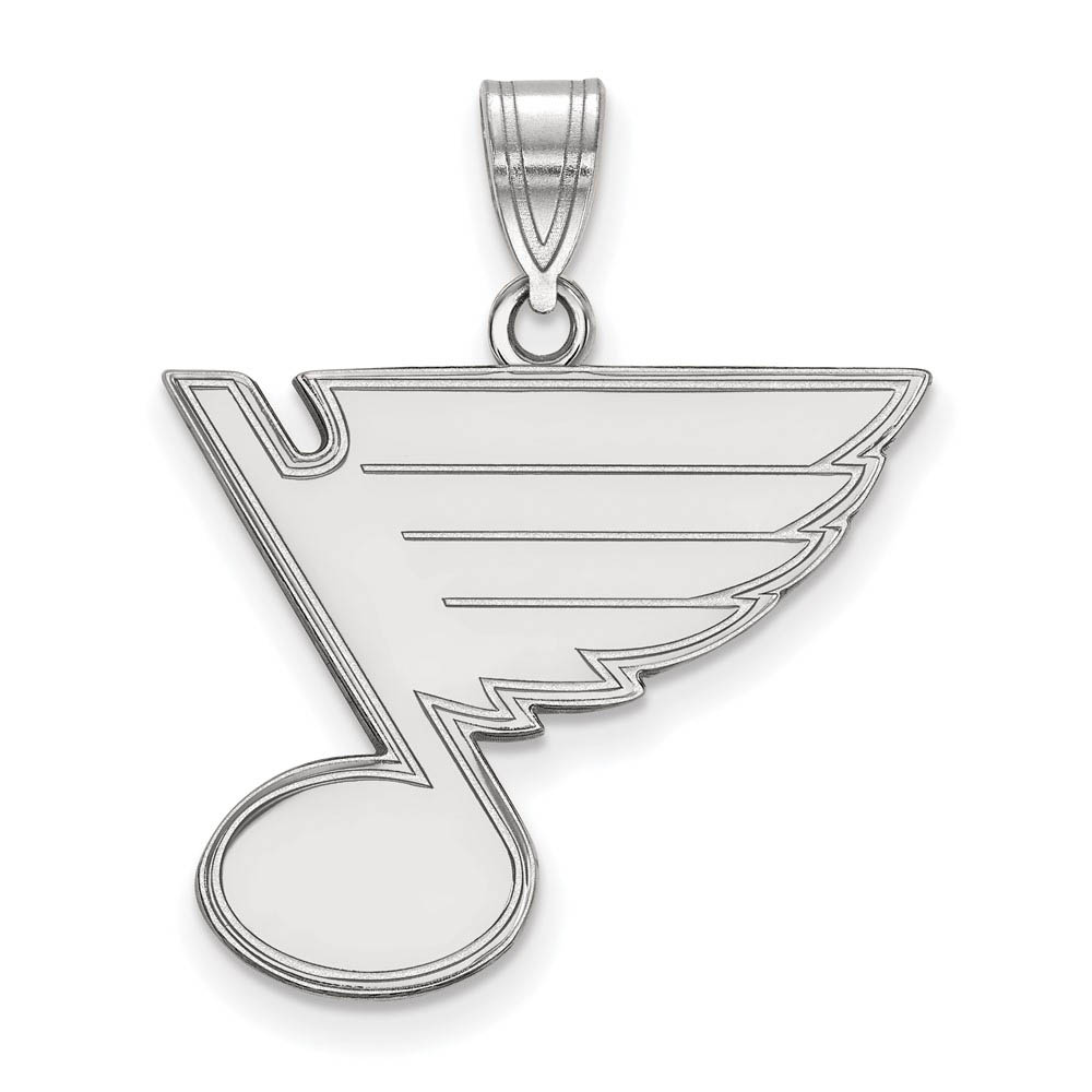 Sterling Silver NHL St. Louis Blues Pendant