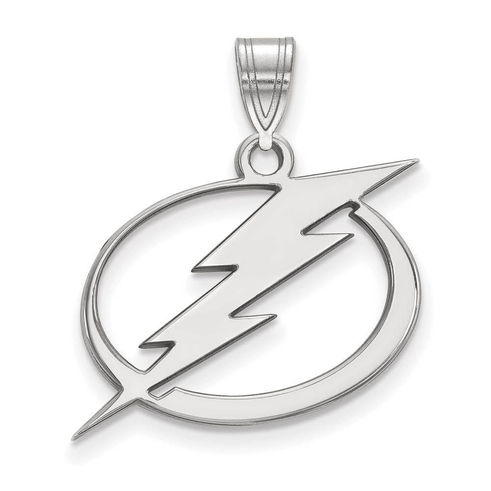 Sterling Silver NHL Tampa Bay Lightning Pendant