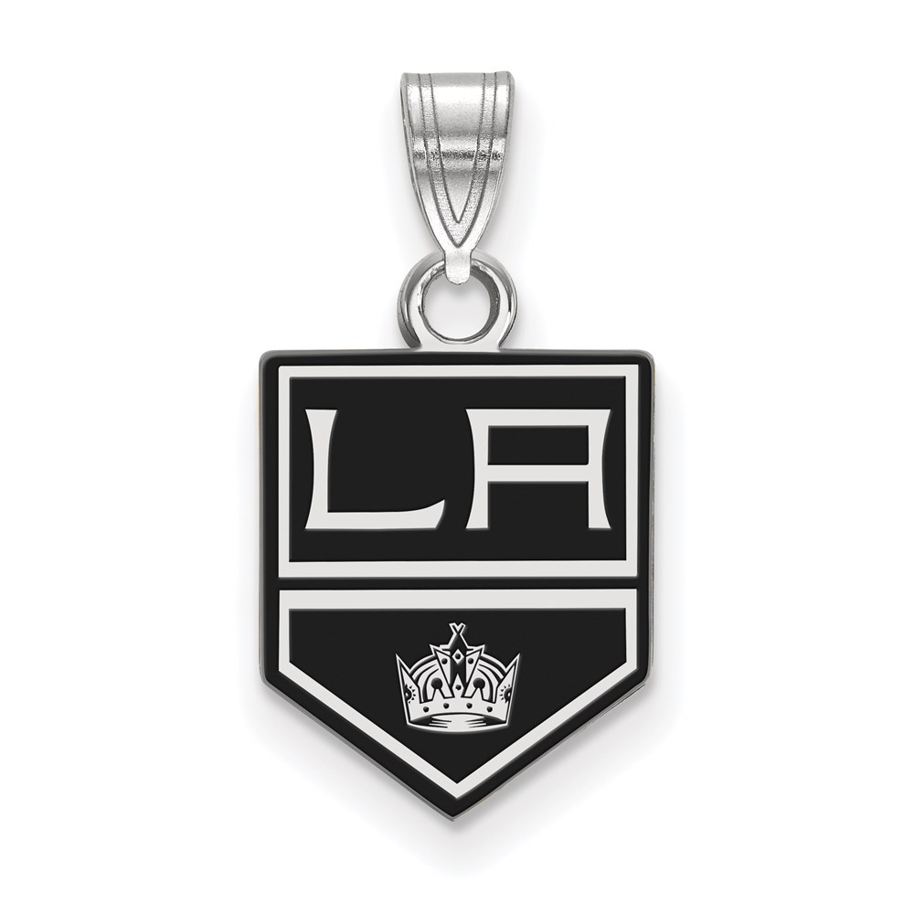 Sterling Silver NHL Los Angeles Kings SM Enamel Pendant