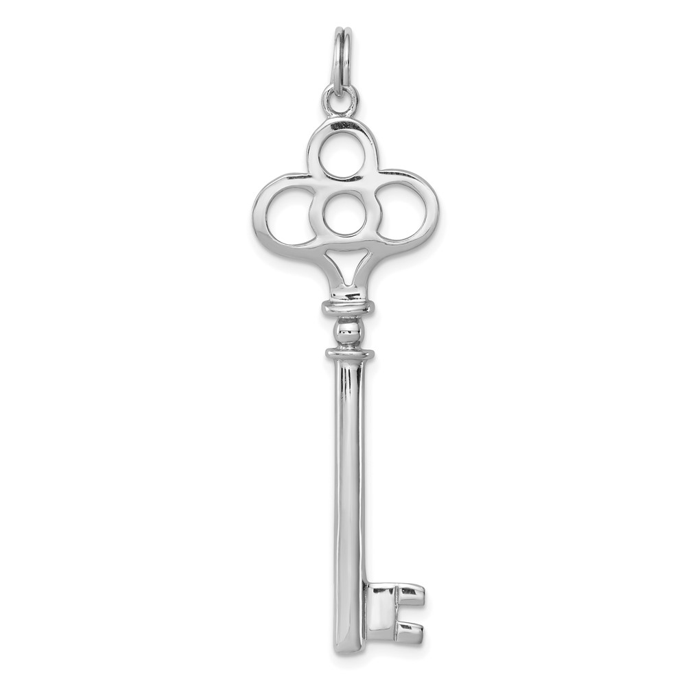 Sterling Silver Skeleton Key Pendant