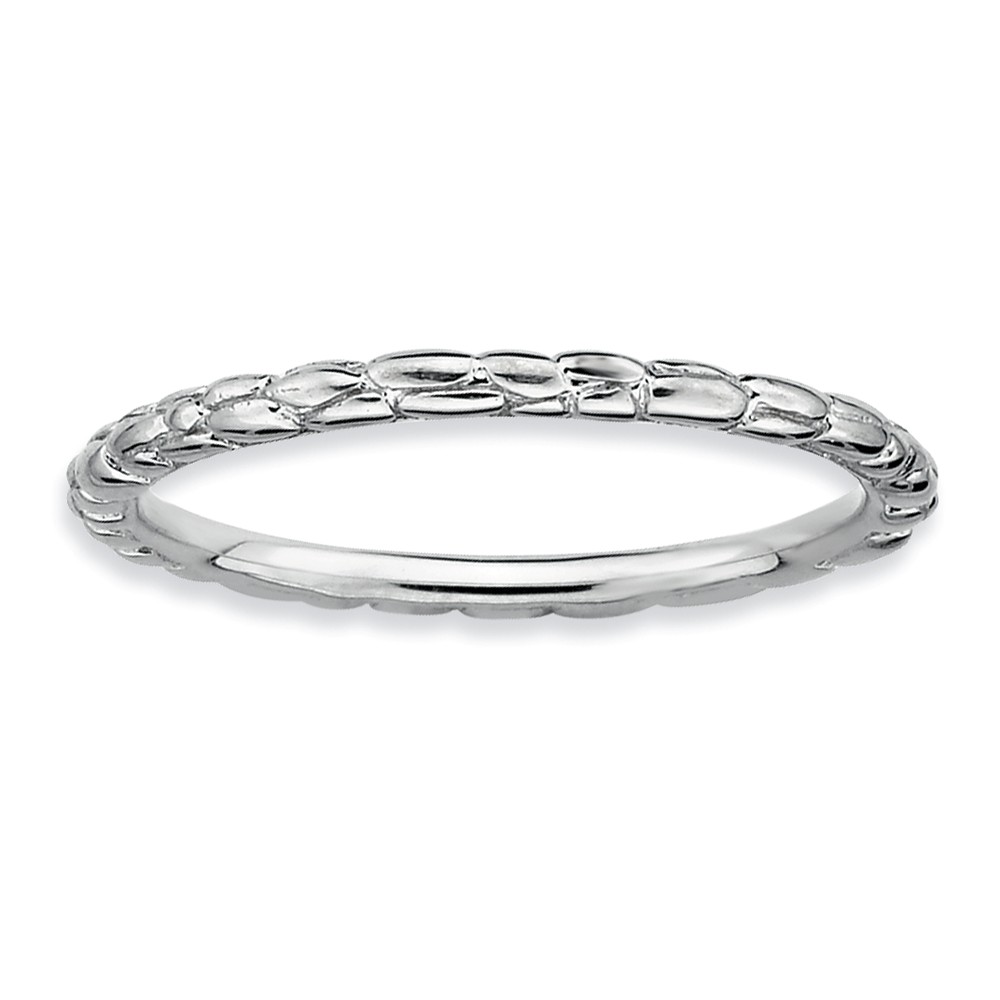 1.5mm Stackable Sterling Silver Band