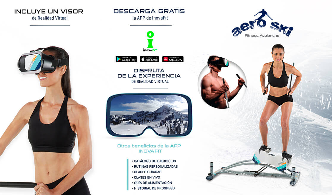 ¡El nuevo Aeroski es un aparato de ejercicio muy completo! Blog Inova