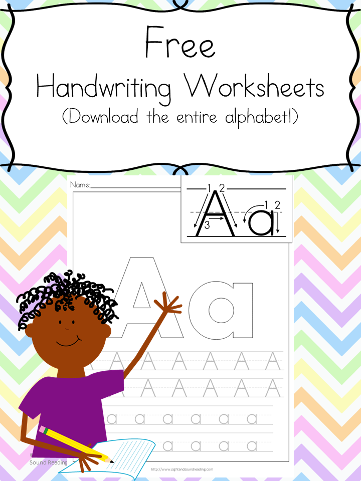 Handwriting Worksheets for Kids: Free Fun and Fabulous!