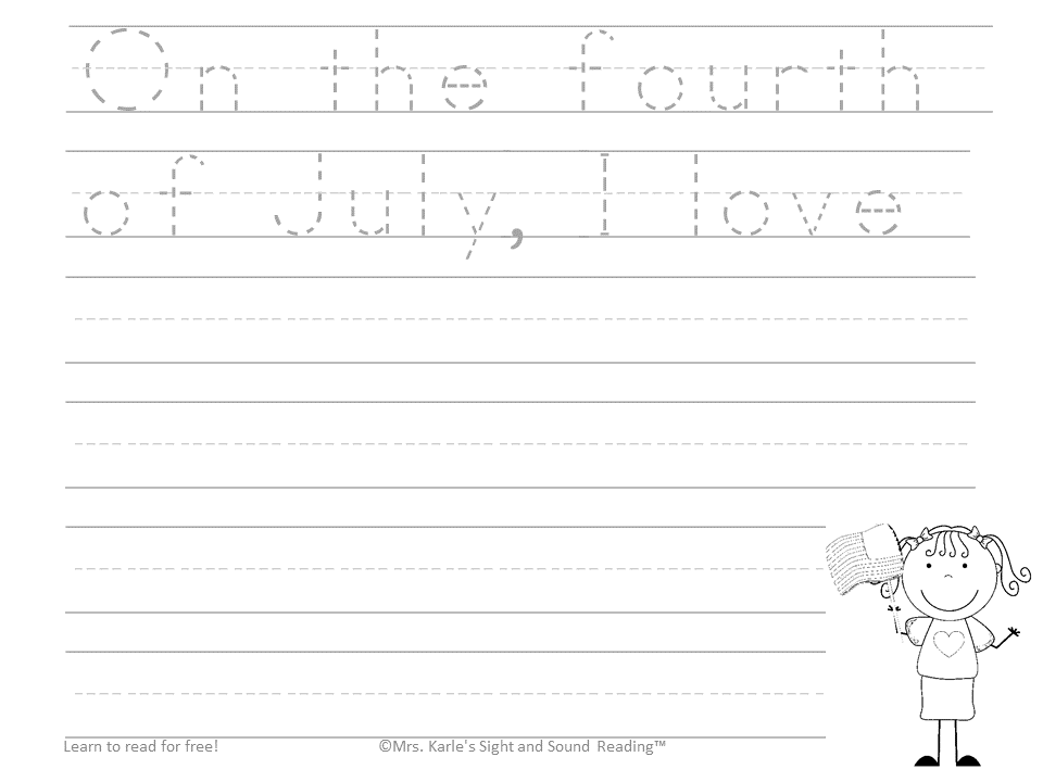 Free 4Th Of July Worksheets For Preschool 4th July Worksheets Enjoy 