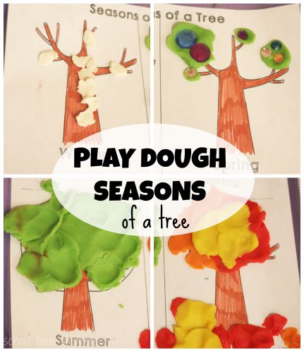 Playdough crafts that go along with books