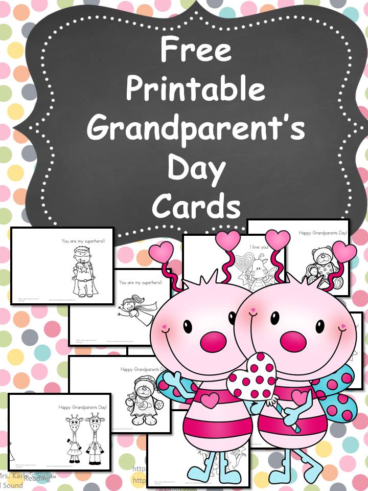 Free Printable Grandparents Day Card