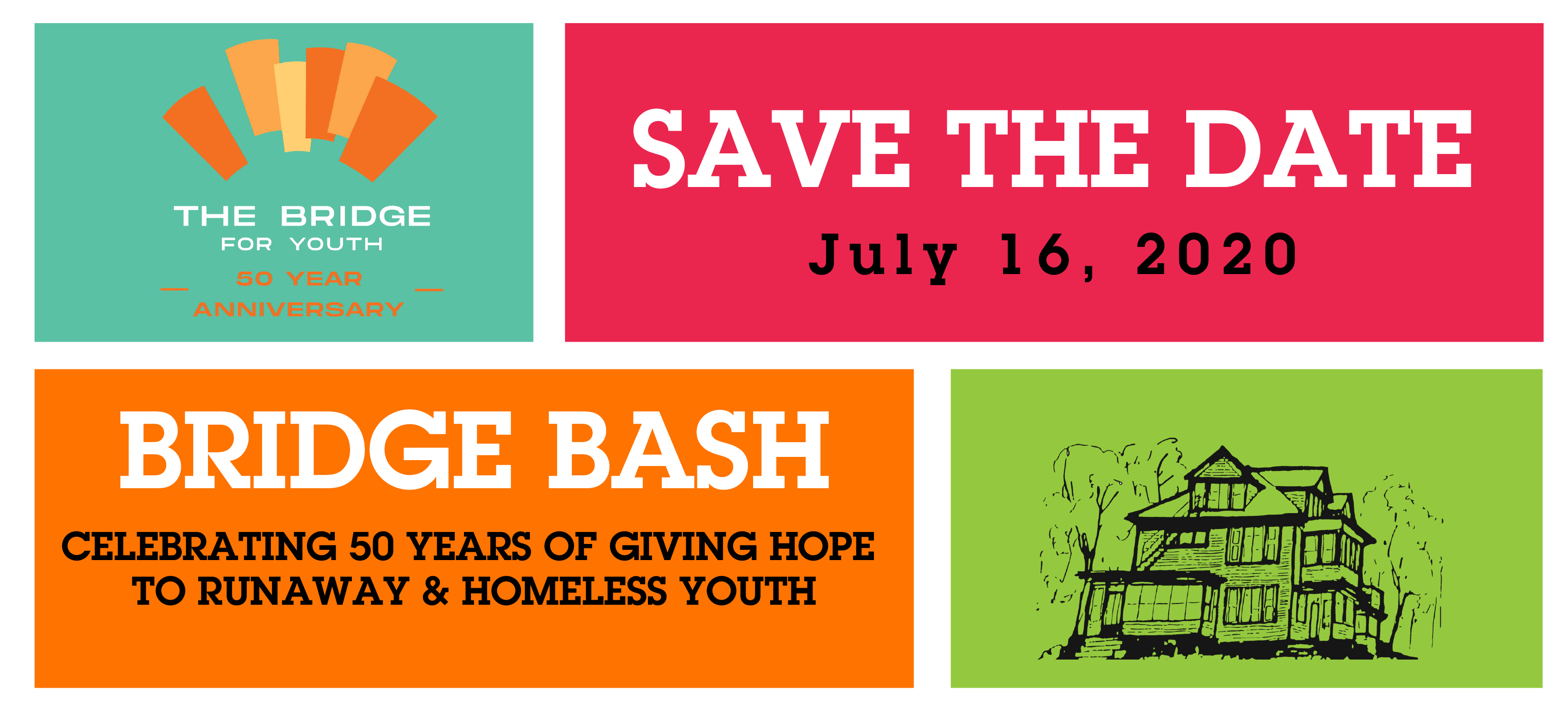 Bridge Bash - Save the Date July 16, 2020