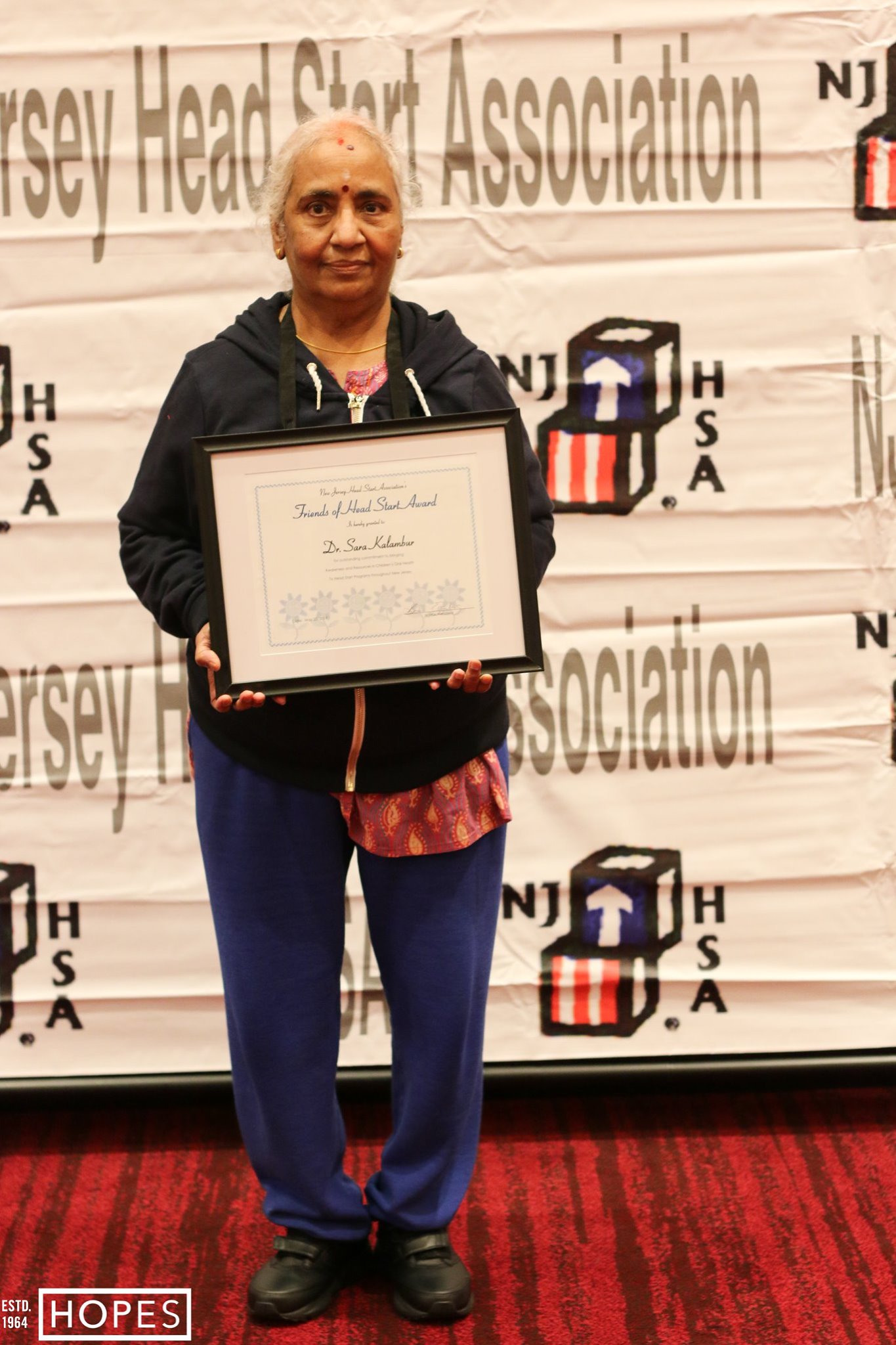 Dr. Sara Kalambur, NJHSA May 2019