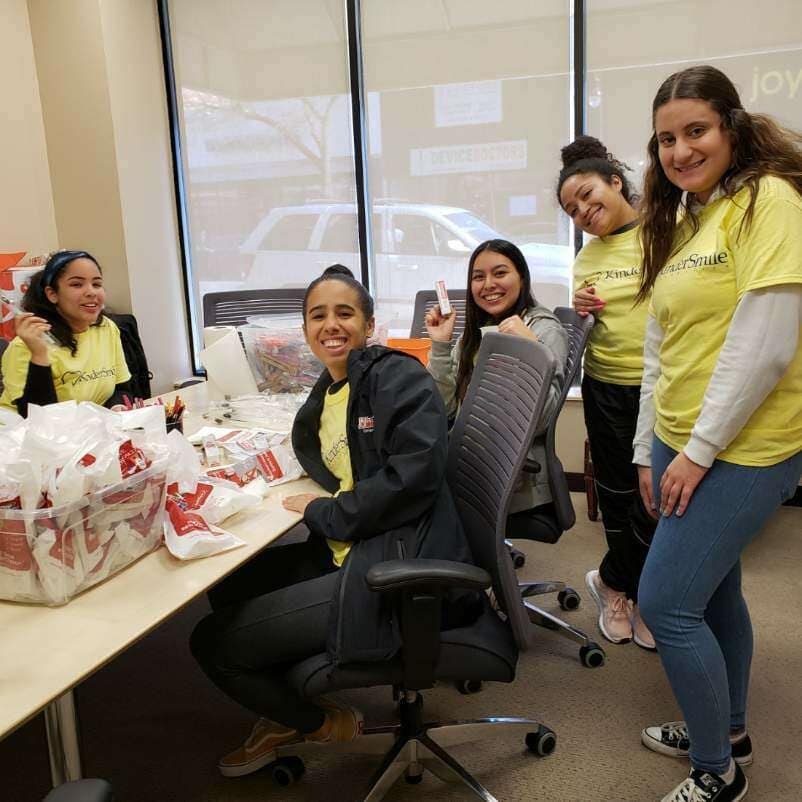 MLK Day of Service volunteers