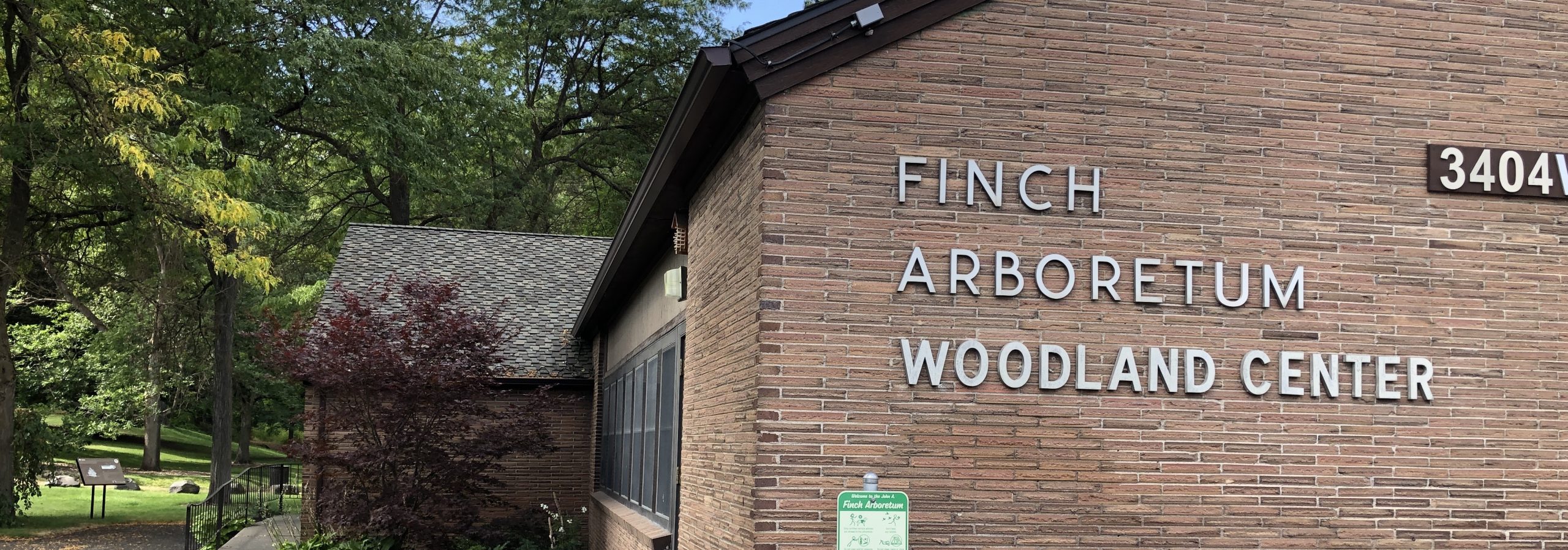 Finch Arboretum Woodland Center BluePath