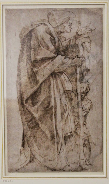 Michelangelo Drawing at the Ashmolean Museum