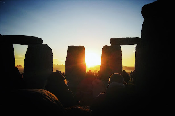 Sunrise at Stonehenge
