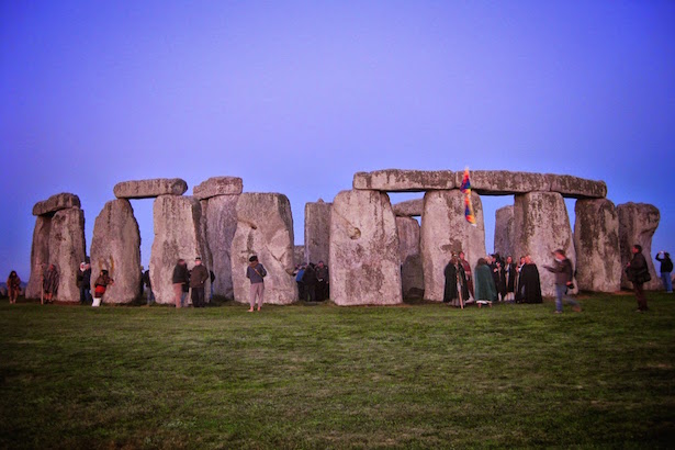 Stonehenge before sunrise