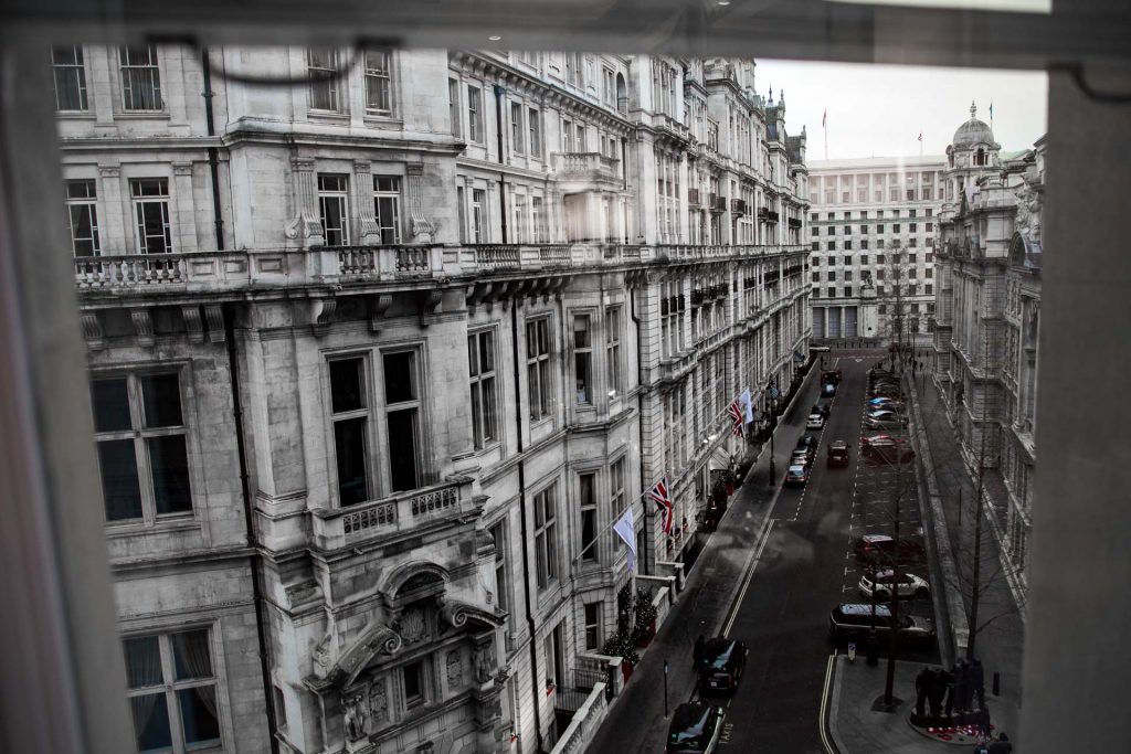 UK London Corinthia Hotel View from Room