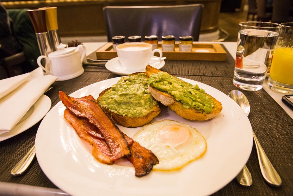 UK London Corinthia Hotel Breakfast