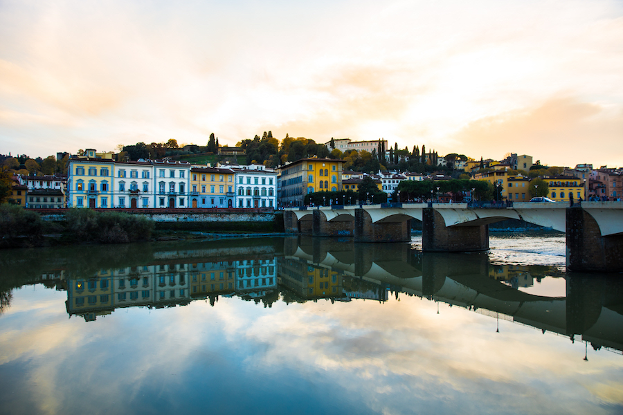 Florence Italy - River Arno