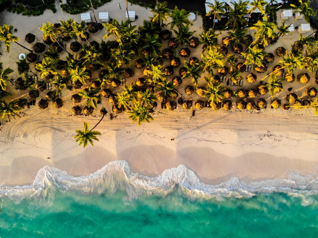 BlueSkyTraveler.DominicanRepublic.PuntaCana.TRS Turquesa Beach.Drone