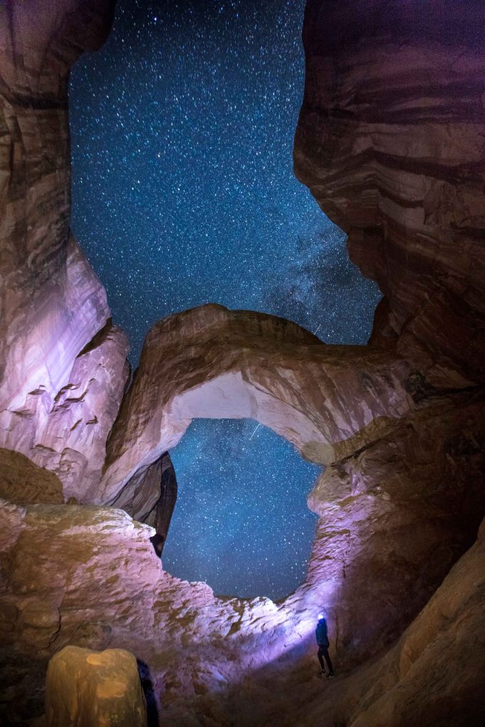 BlueSkyTraveler Utah Arches Night Photography