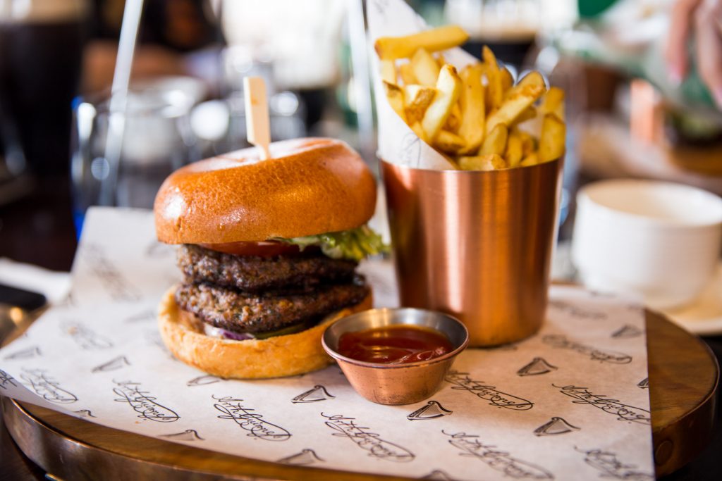 Guinness Storehouse - 1837 Restaurant - Burger